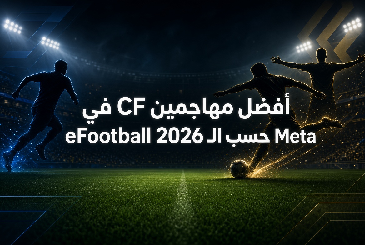 أفضل مهاجمين (CF) في eFootball حسب الـ Meta 2026: دليل شامل ومفصل